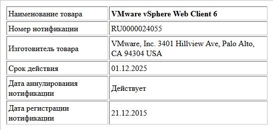 VMware vSphere Web Client 6
