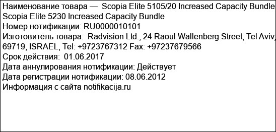 Scopia Elite 5105/20 Increased Capacity Bundle Scopia Elite 5230 Increased Capacity Bundle